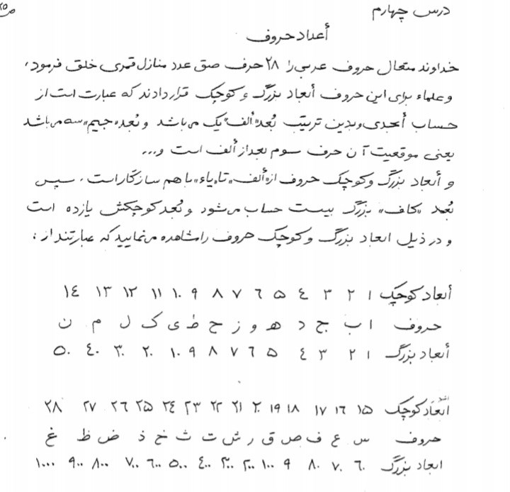 مدهش الالباب دراسرار حروف واعدادحساب