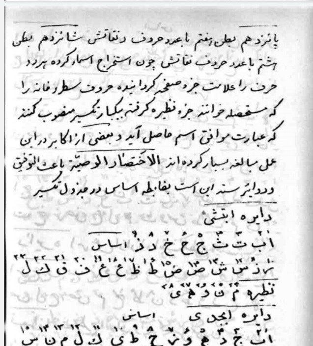 مجموعه شش رسائل در علوم غریبه در بیان حروف وجفر وبروج وکواکب