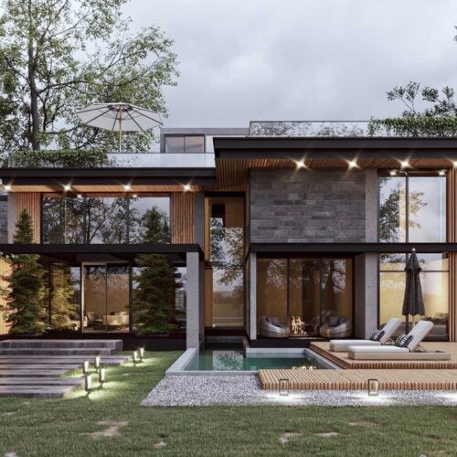 طراحی و ساخت ویلا در نوشهر